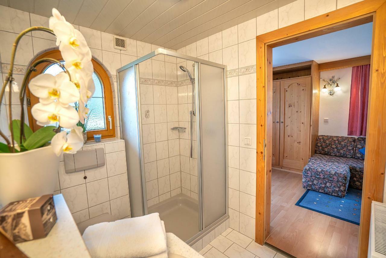 Ferienwohnung Haus am Waldrand Leutasch Exterior foto