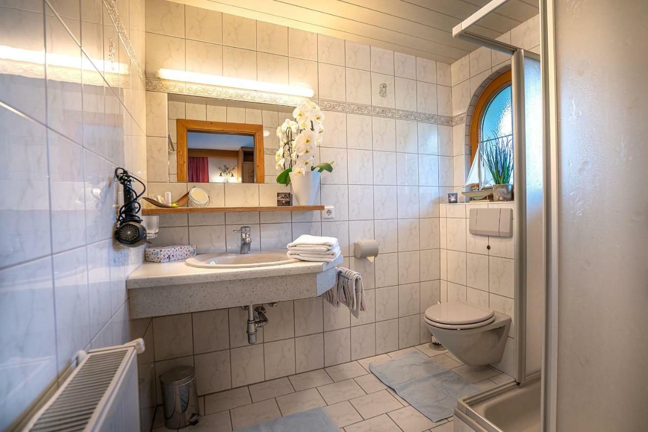 Ferienwohnung Haus am Waldrand Leutasch Exterior foto